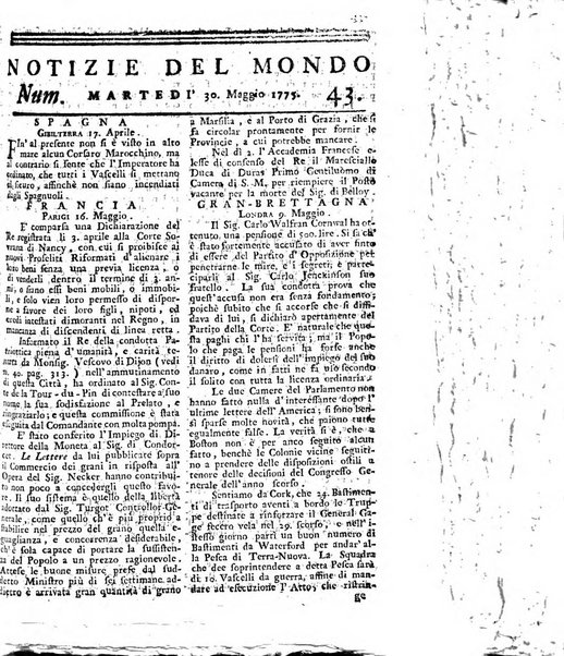 Notizie del mondo