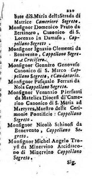 Notizie per l'anno ... secondo il martirologio romano..