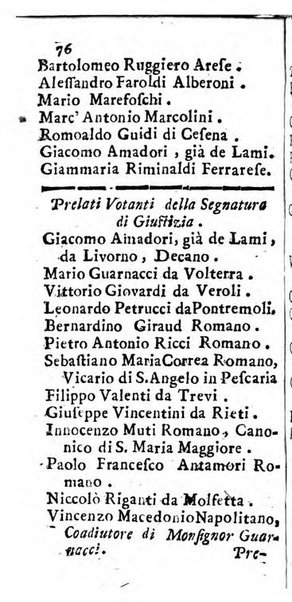 Notizie per l'anno ... secondo il martirologio romano..