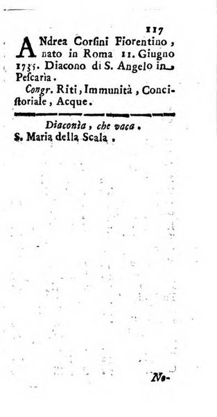 Notizie per l'anno ... secondo il martirologio romano..