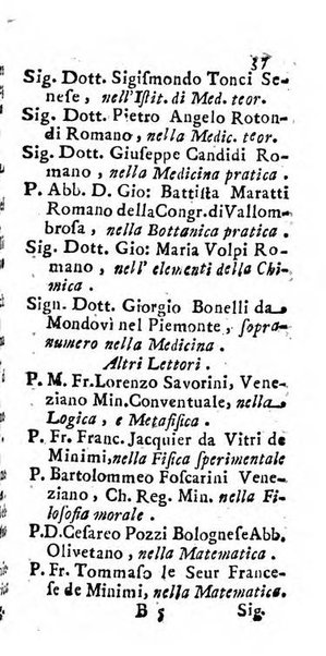 Notizie per l'anno ... secondo il martirologio romano..