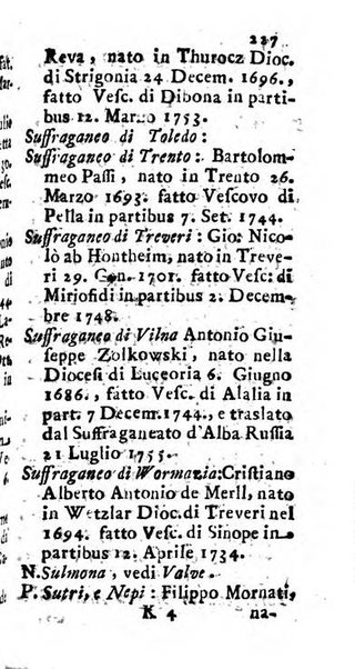 Notizie per l'anno ... secondo il martirologio romano..