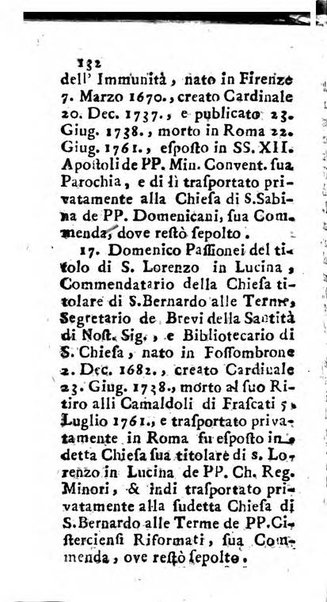 Notizie per l'anno ... secondo il martirologio romano..