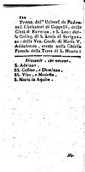 Notizie per l'anno ... secondo il martirologio romano..