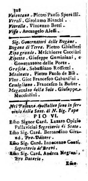 Notizie per l'anno ... secondo il martirologio romano..