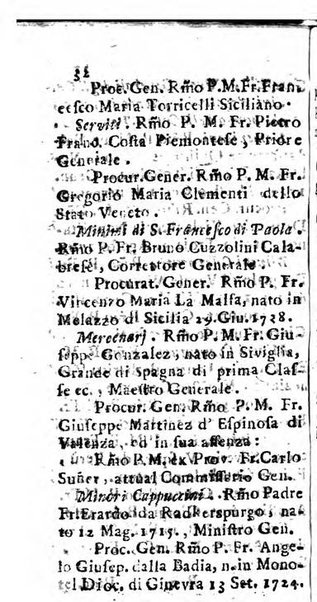 Notizie per l'anno ... secondo il martirologio romano..