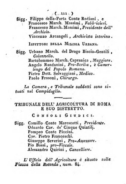 Notizie per l'anno ... secondo il martirologio romano..