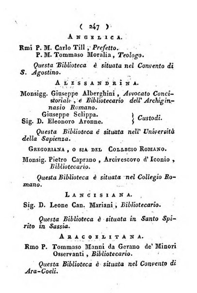 Notizie per l'anno ... secondo il martirologio romano..