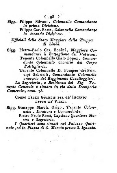 Notizie per l'anno ... secondo il martirologio romano..