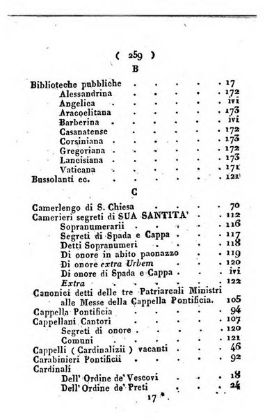 Notizie per l'anno ... secondo il martirologio romano..