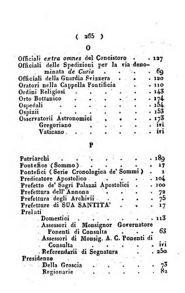 Notizie per l'anno ... secondo il martirologio romano..