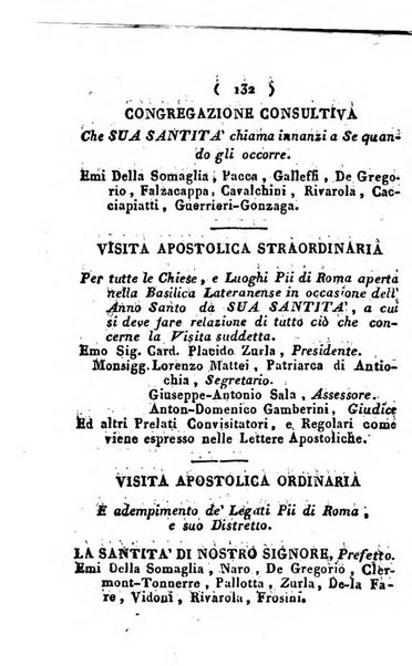 Notizie per l'anno ... secondo il martirologio romano..