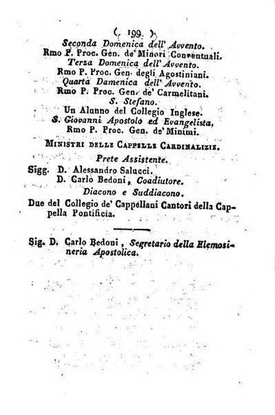 Notizie per l'anno ... secondo il martirologio romano..