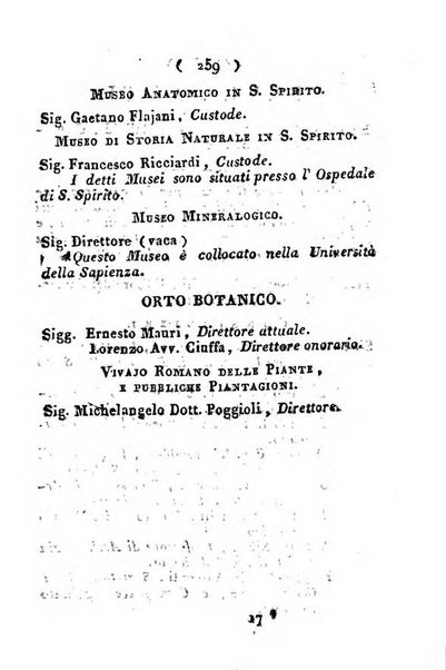 Notizie per l'anno ... secondo il martirologio romano..