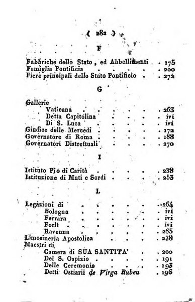 Notizie per l'anno ... secondo il martirologio romano..