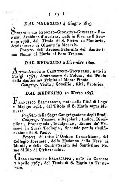 Notizie per l'anno ... secondo il martirologio romano..