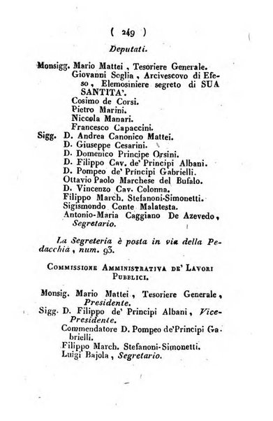 Notizie per l'anno ... secondo il martirologio romano..