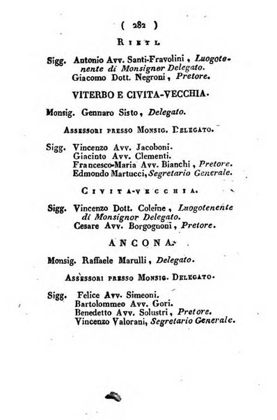 Notizie per l'anno ... secondo il martirologio romano..