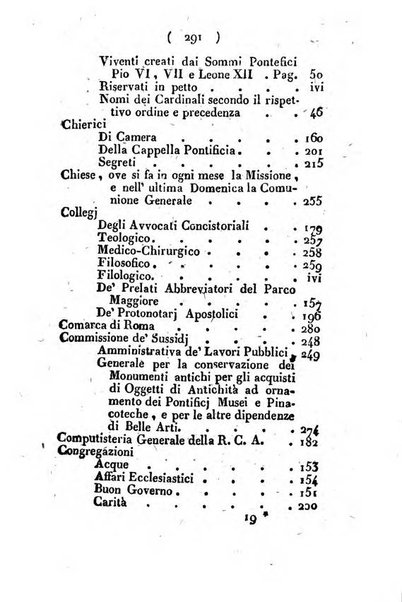 Notizie per l'anno ... secondo il martirologio romano..