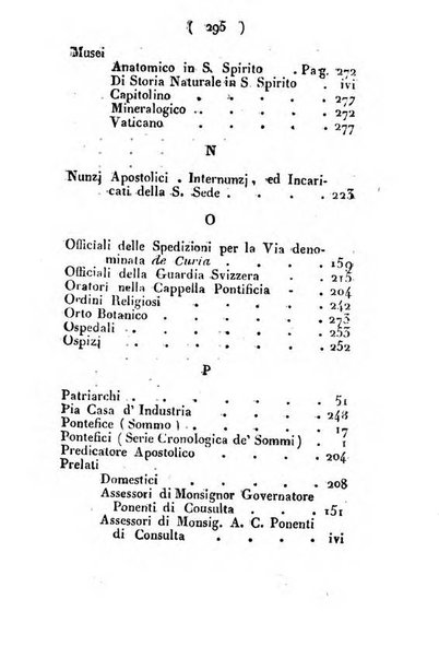 Notizie per l'anno ... secondo il martirologio romano..