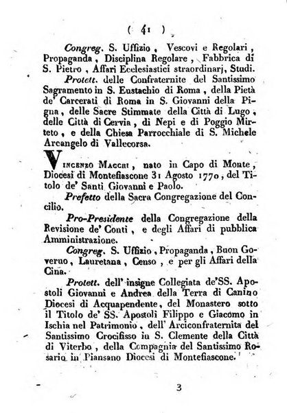 Notizie per l'anno ... secondo il martirologio romano..