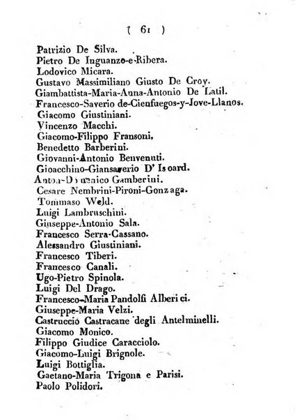 Notizie per l'anno ... secondo il martirologio romano..