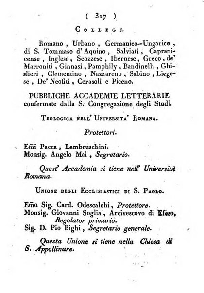 Notizie per l'anno ... secondo il martirologio romano..