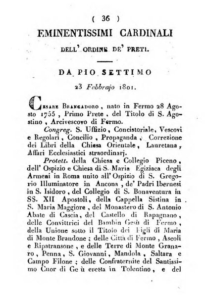 Notizie per l'anno ... secondo il martirologio romano..