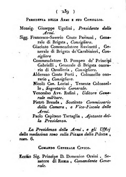 Notizie per l'anno ... secondo il martirologio romano..