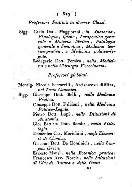 Notizie per l'anno ... secondo il martirologio romano..