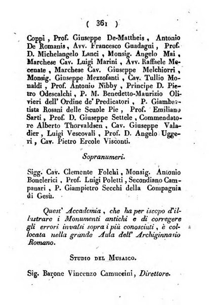 Notizie per l'anno ... secondo il martirologio romano..