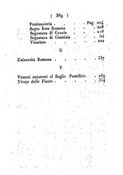 Notizie per l'anno ... secondo il martirologio romano..