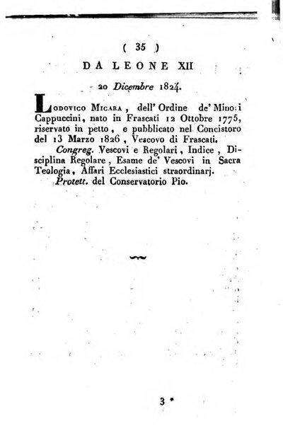 Notizie per l'anno ... secondo il martirologio romano..