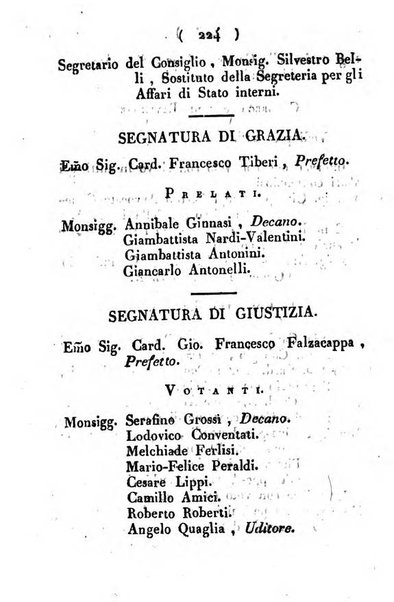 Notizie per l'anno ... secondo il martirologio romano..