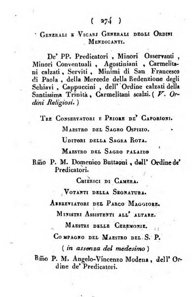 Notizie per l'anno ... secondo il martirologio romano..