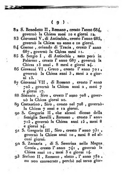 Notizie per l'anno ... secondo il martirologio romano..