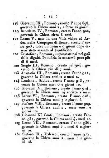 Notizie per l'anno ... secondo il martirologio romano..