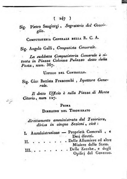 Notizie per l'anno ... secondo il martirologio romano..