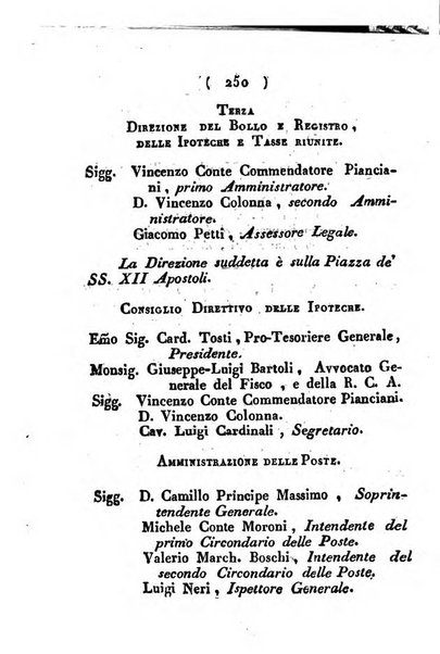 Notizie per l'anno ... secondo il martirologio romano..