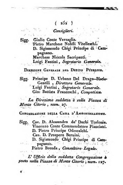 Notizie per l'anno ... secondo il martirologio romano..