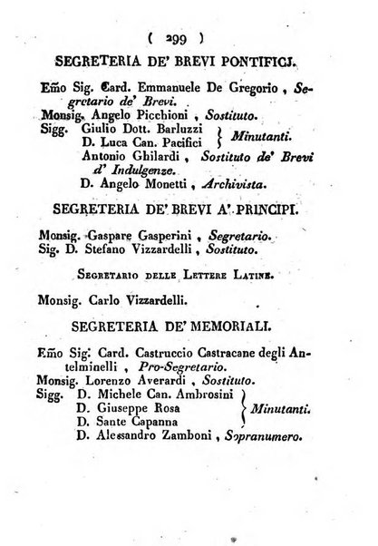 Notizie per l'anno ... secondo il martirologio romano..