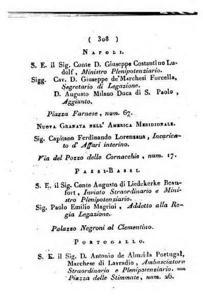 Notizie per l'anno ... secondo il martirologio romano..