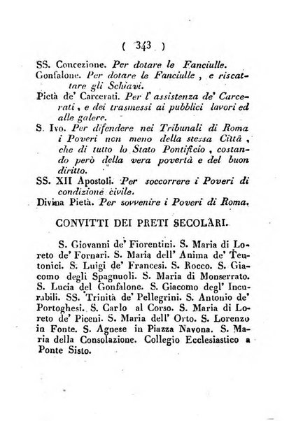 Notizie per l'anno ... secondo il martirologio romano..