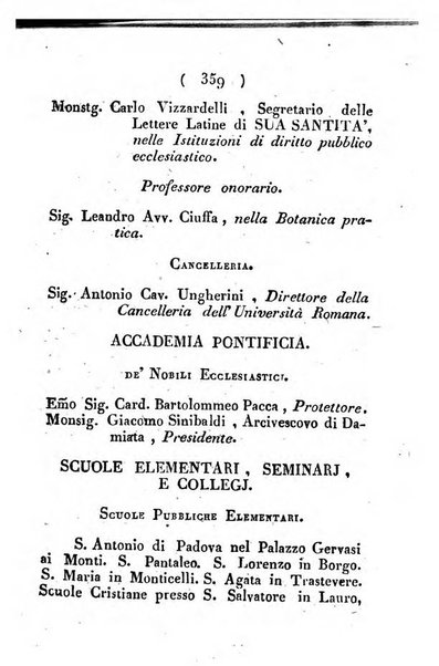 Notizie per l'anno ... secondo il martirologio romano..