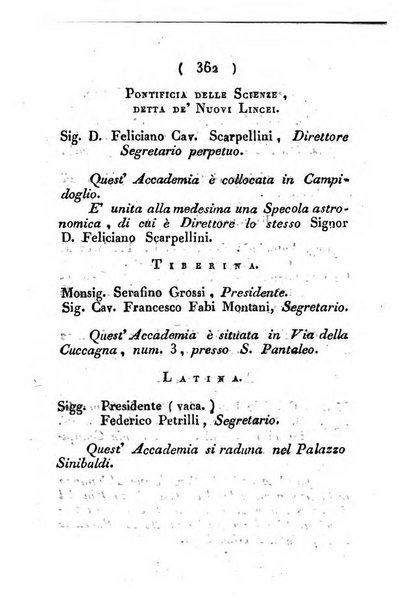 Notizie per l'anno ... secondo il martirologio romano..