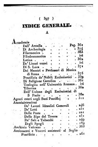 Notizie per l'anno ... secondo il martirologio romano..