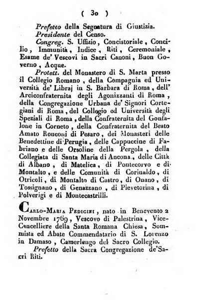 Notizie per l'anno ... secondo il martirologio romano..