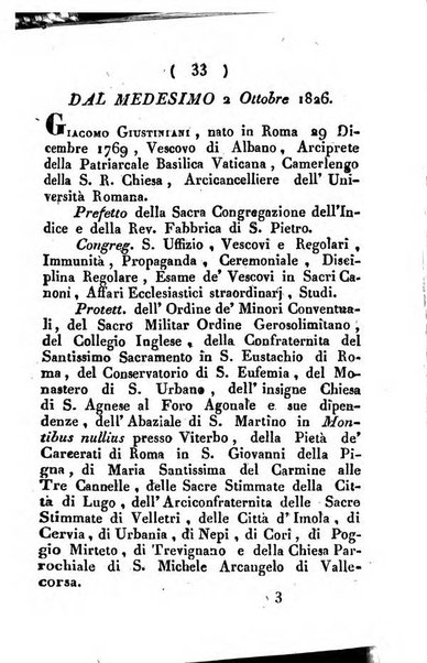 Notizie per l'anno ... secondo il martirologio romano..