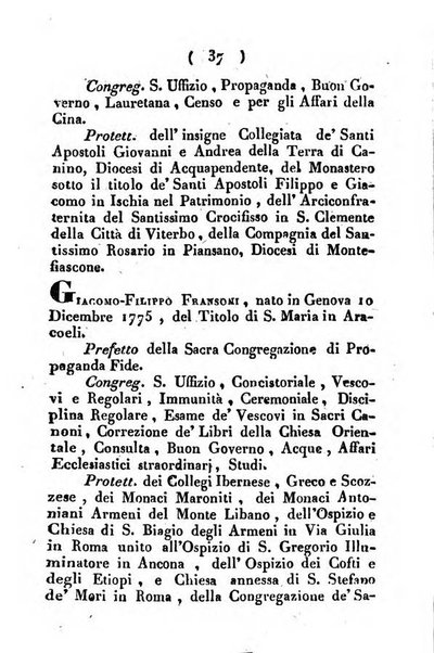 Notizie per l'anno ... secondo il martirologio romano..