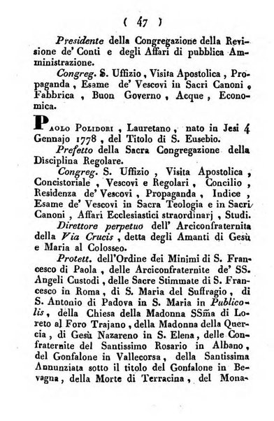 Notizie per l'anno ... secondo il martirologio romano..